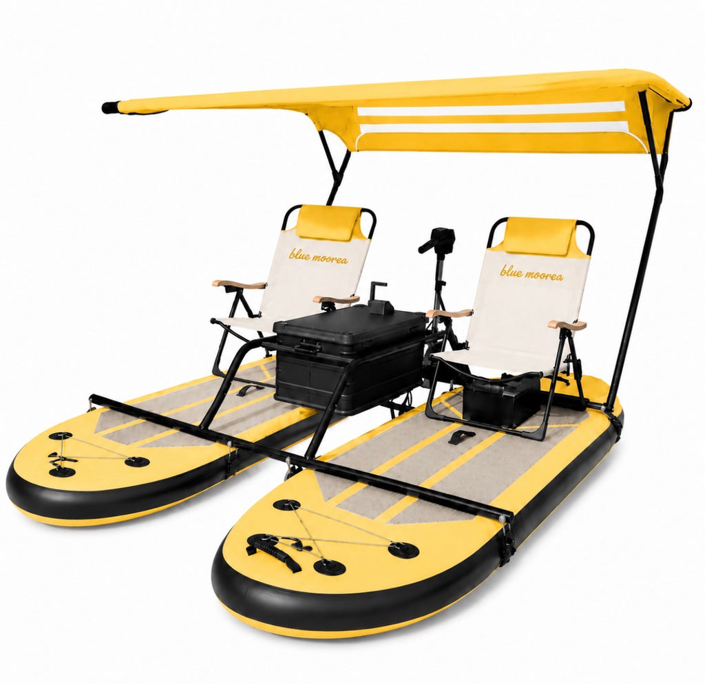 Catamaran gonflable électrique