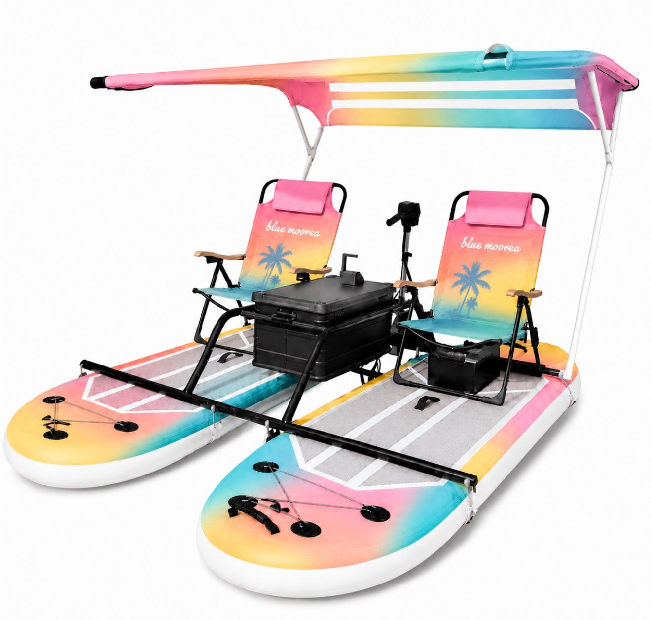 Catamaran gonflable électrique