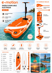 Paddle électrique e-motion